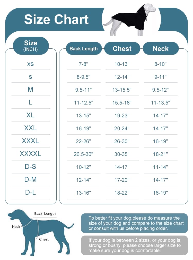 Lovelonglong Pet Clothing Clothes Dog Coat Hoodies Winter Autumn Sweatshirt For Small Middle Large Size Dogs 11 Colors 100% Cotton 2018 New (S, Sky-Blue)