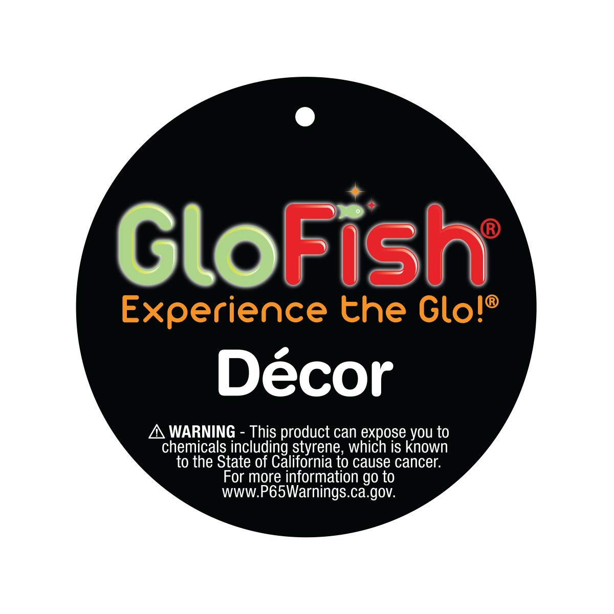 GloFish Plant Aquarium D  cor, Purple and Pink Large, Fluorescent Under Blue LED Light