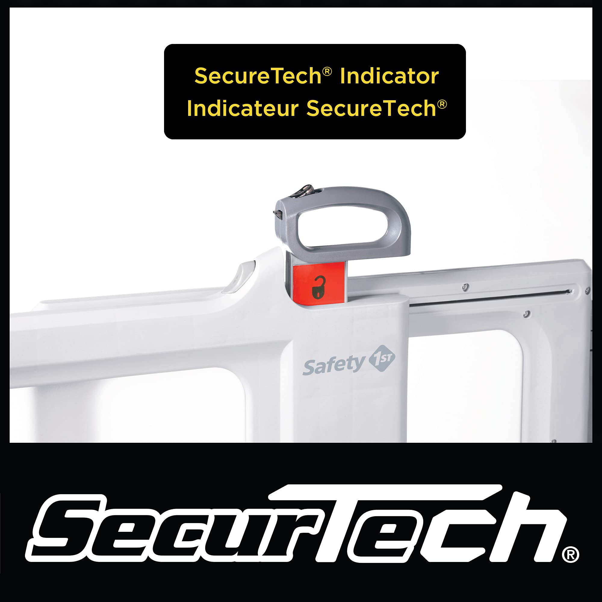 Perfect Fit Safety Gate - White, 28' To 42'