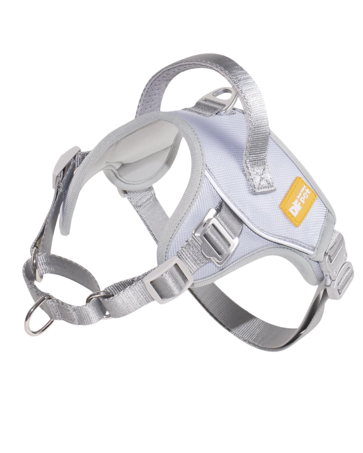 Df No Pull Step-In Martingale Dog Harness, Help Every Step Without Choking, Reflective & Adjustable, Front Clip Harness With Con