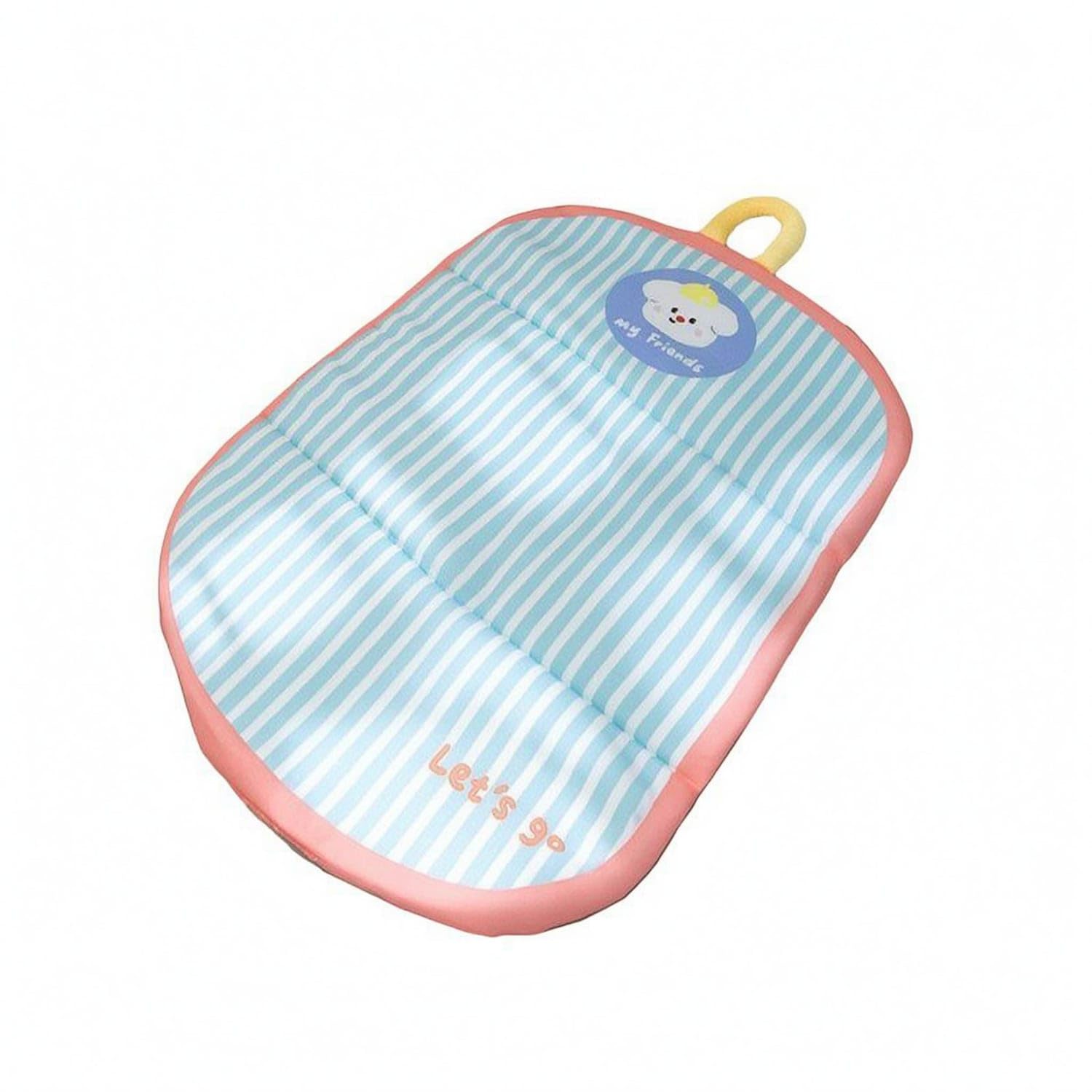 Waterproof Cooling Mat StainResistant Dog Cooling Mat DoubleSided Reversible Pet Bed Textile Cover for Dogs, Cats, L, Bubble G