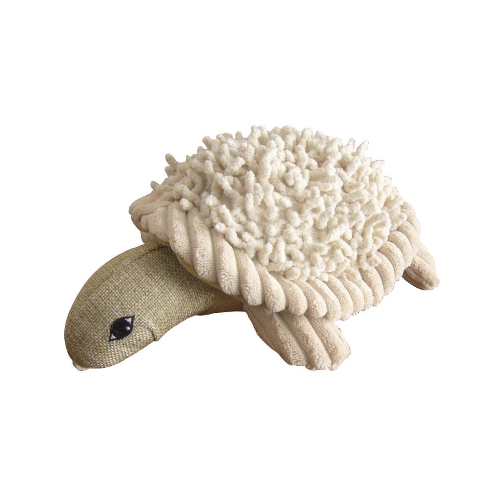Pet Lou 00983 Naturally Twisted Dog Chew Toy, 6-Inch Turtle