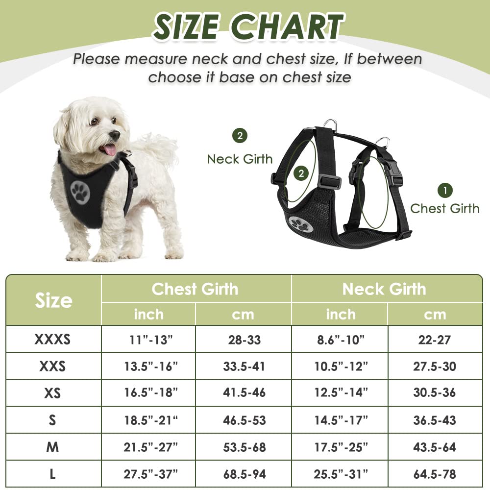 Lukovee Dog Safety Vest Harness Seatbelt, Dog Car Harness Seat Belt Adjustable Pet Harnesses Double Breathable Mesh Fabric Car Vehicle Connector Strap Dog