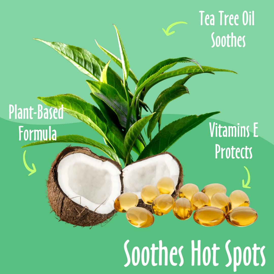 earthbath Hot Spot Relief Pet Shampoo, Tea Tree Oil & Aloe Vera, 16oz - Best Dog Shampoo for Itching & Skin Conditions - Made in