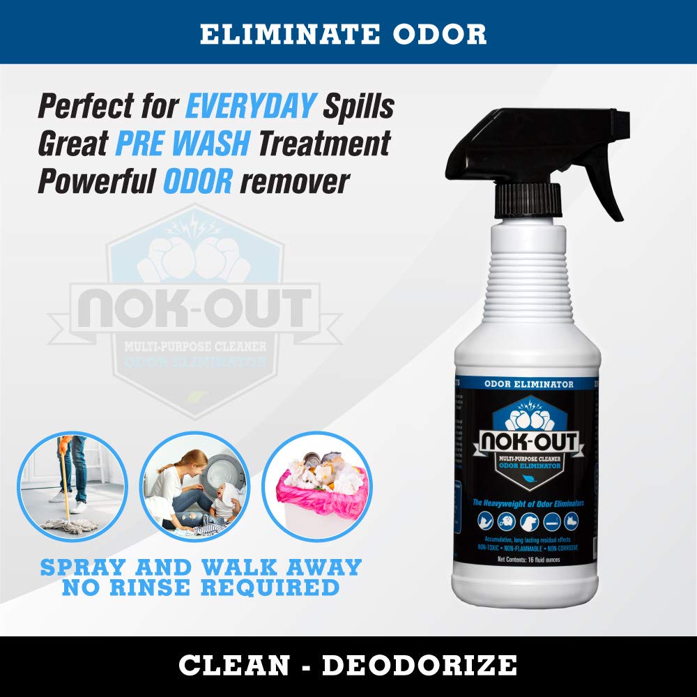 Nok Out Odor Remover, Pet Deodorizer And Cleaning Spray, 32 Fluid Ounce Spray