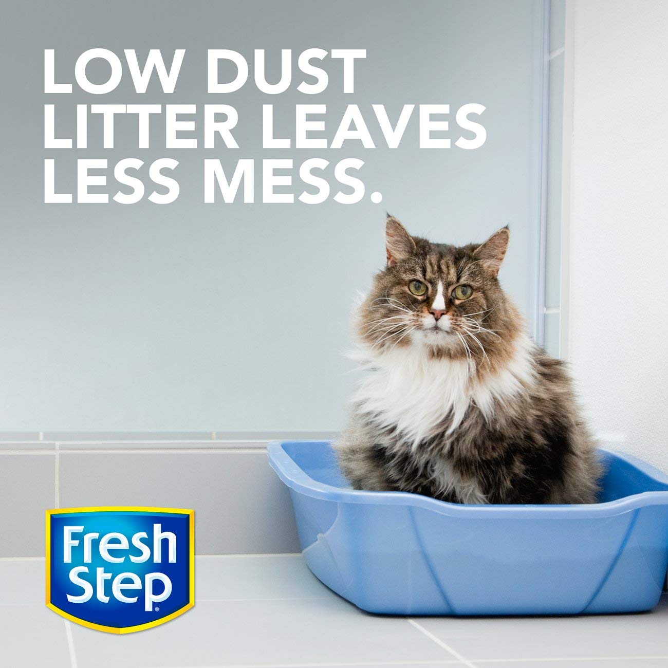 Fresh Step Extreme Mountain Spring Scented Clumping Cat Litter With Febreze Freshness, 42 Lbs.
