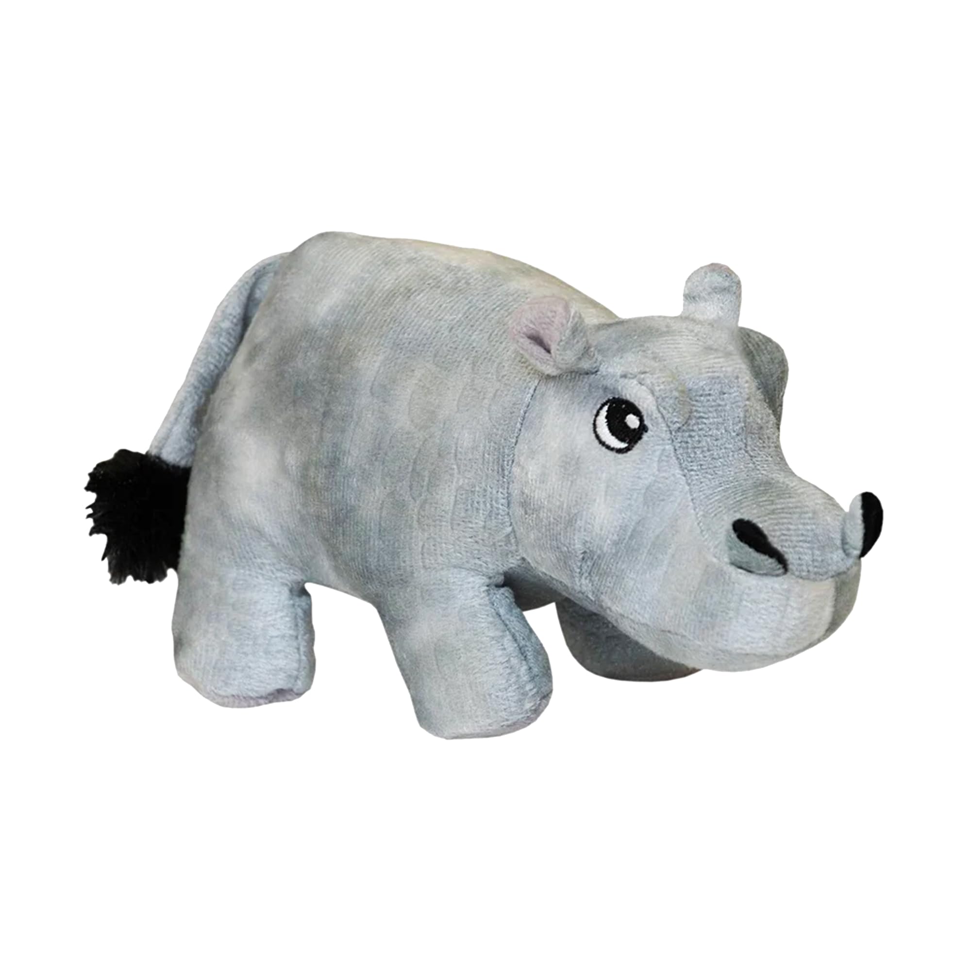 Snugarooz Hank The Hippo Plush Dog Toy With Crinkle - Squeakers & Repair Patch – Soft Playtime Companion For Small Dogs Who Love To Cuddle