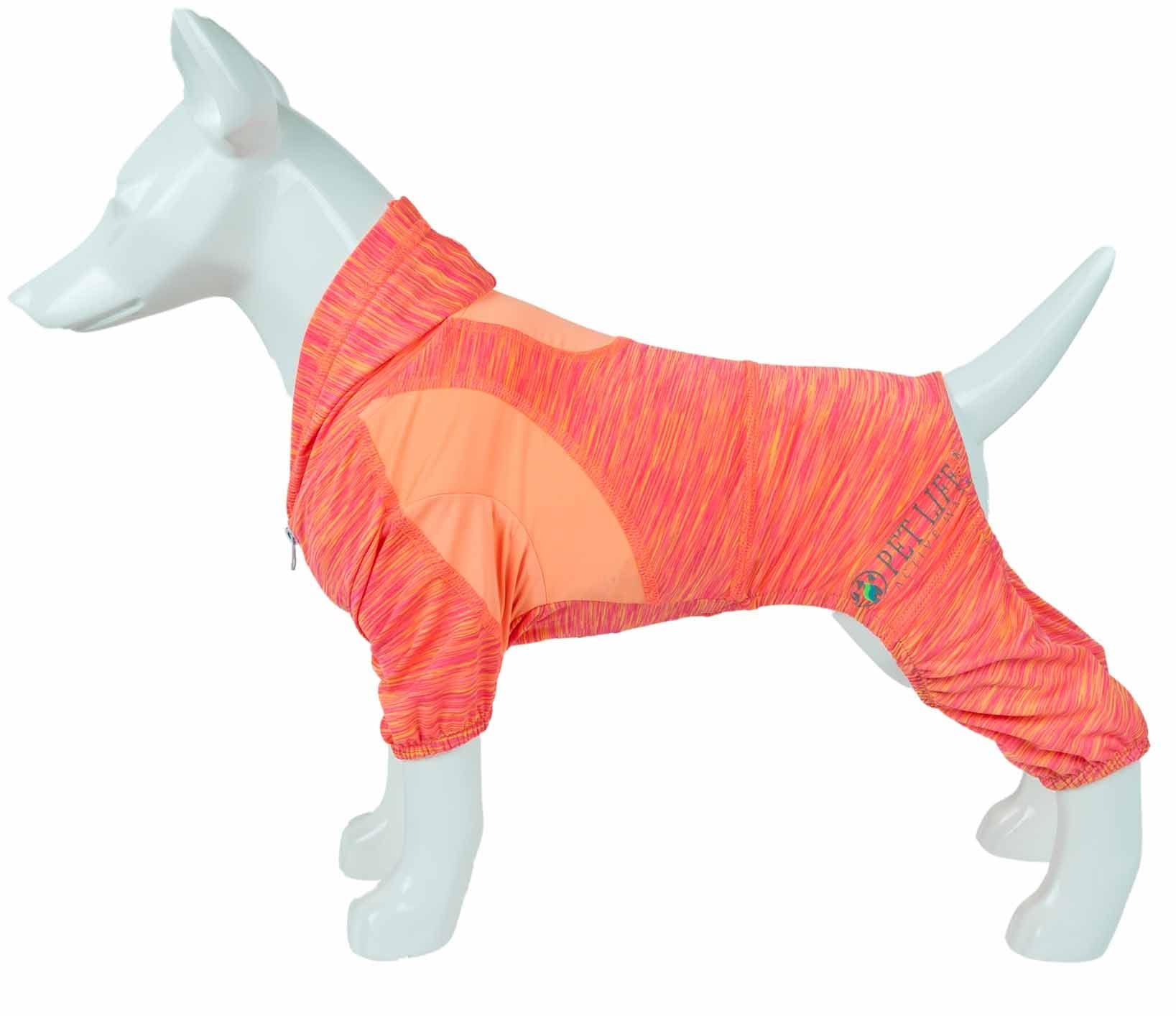 Dog Helios Torrential Shield Adjustable and Waterproof Dog Raincoat Poncho, MD, Blue