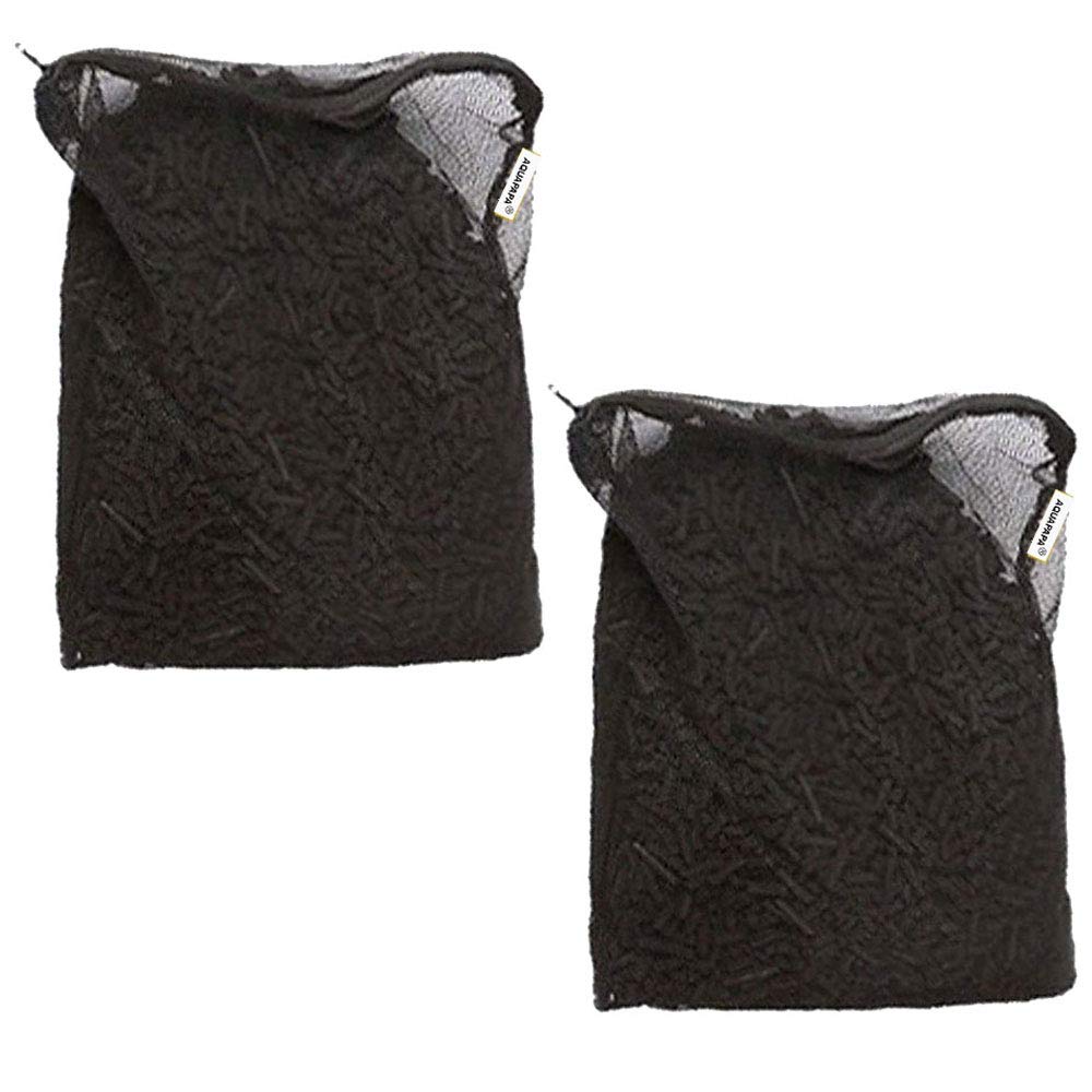 Aquapapa 2Bags 10Lbs Activated Carbon Charcoal In Media Bag For Aquarium Fish Tank Koi Pond Filter