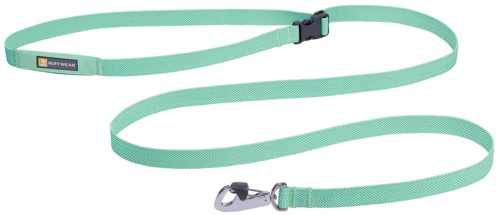 Ruffwear, Flagline Dog Leash, Lightweight Hands-Free 6.5 ft Lead, Adjustable Waist-Worn or Handheld, Lockable Swivel Crux Clip, 