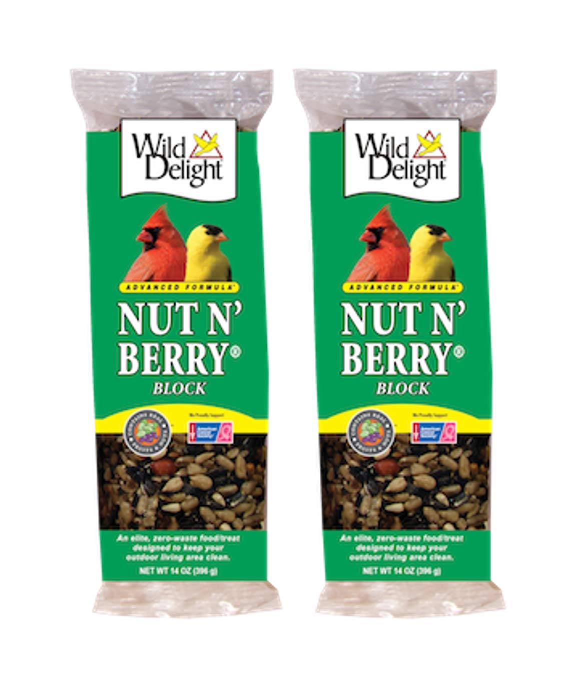 Wild-Delight Nut N Berry- 2 Blocks Included13oz Each Total of 26oz