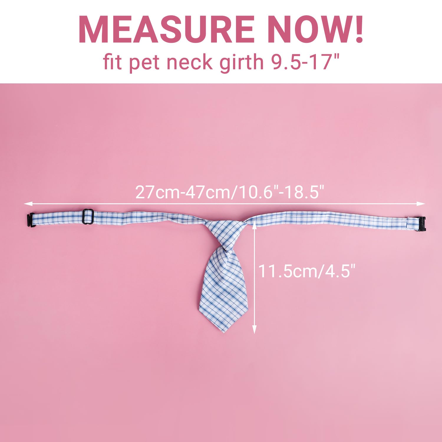 Segarty Small Neckties For Dogs, Dog Neck Bow Ties With Adjustable Collar, Pet Bowties For Small Dogs Cats Puppies Bowties Bulk