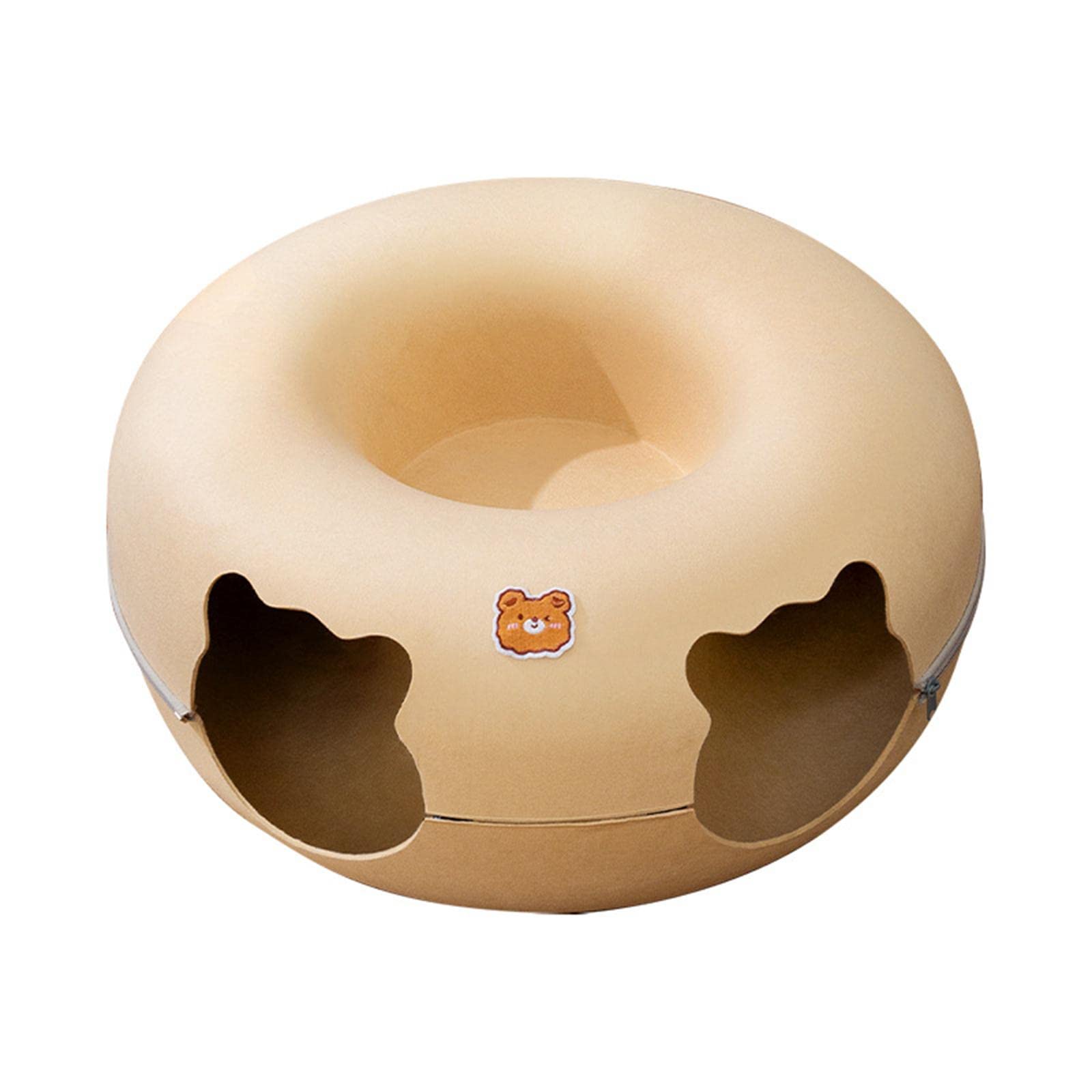 Ilsmysutra Felt Cat Tunnel Cave Bed Detachable Cat Training Toy For Indoor Kittens M | Cat Supplies | Toys