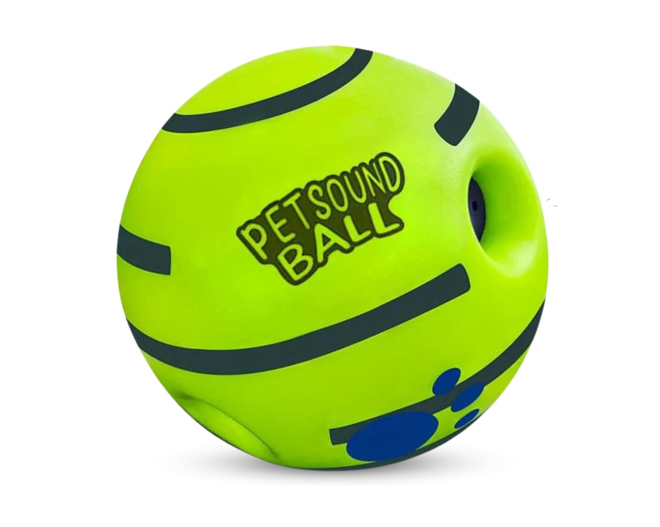 The Pets Company Giggle Ball Dog Toy | Squeaky, Bouncing, Funny Sound Chew Ball | Interactive Dog Toy for Chasing, Training, Str