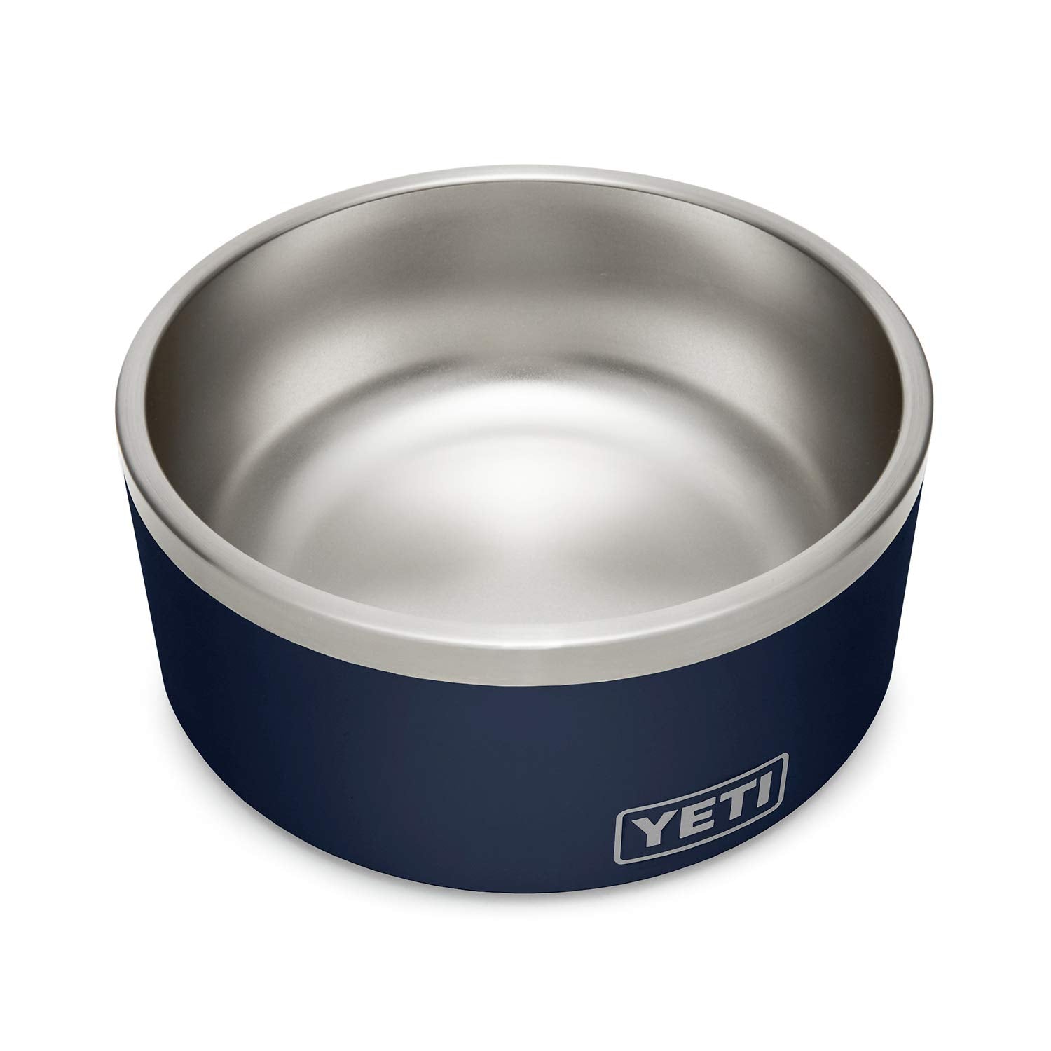 YETI Boomer 8, Stainless Steel, Non-Slip Dog Bowl, Holds 64 Ounces, Navy