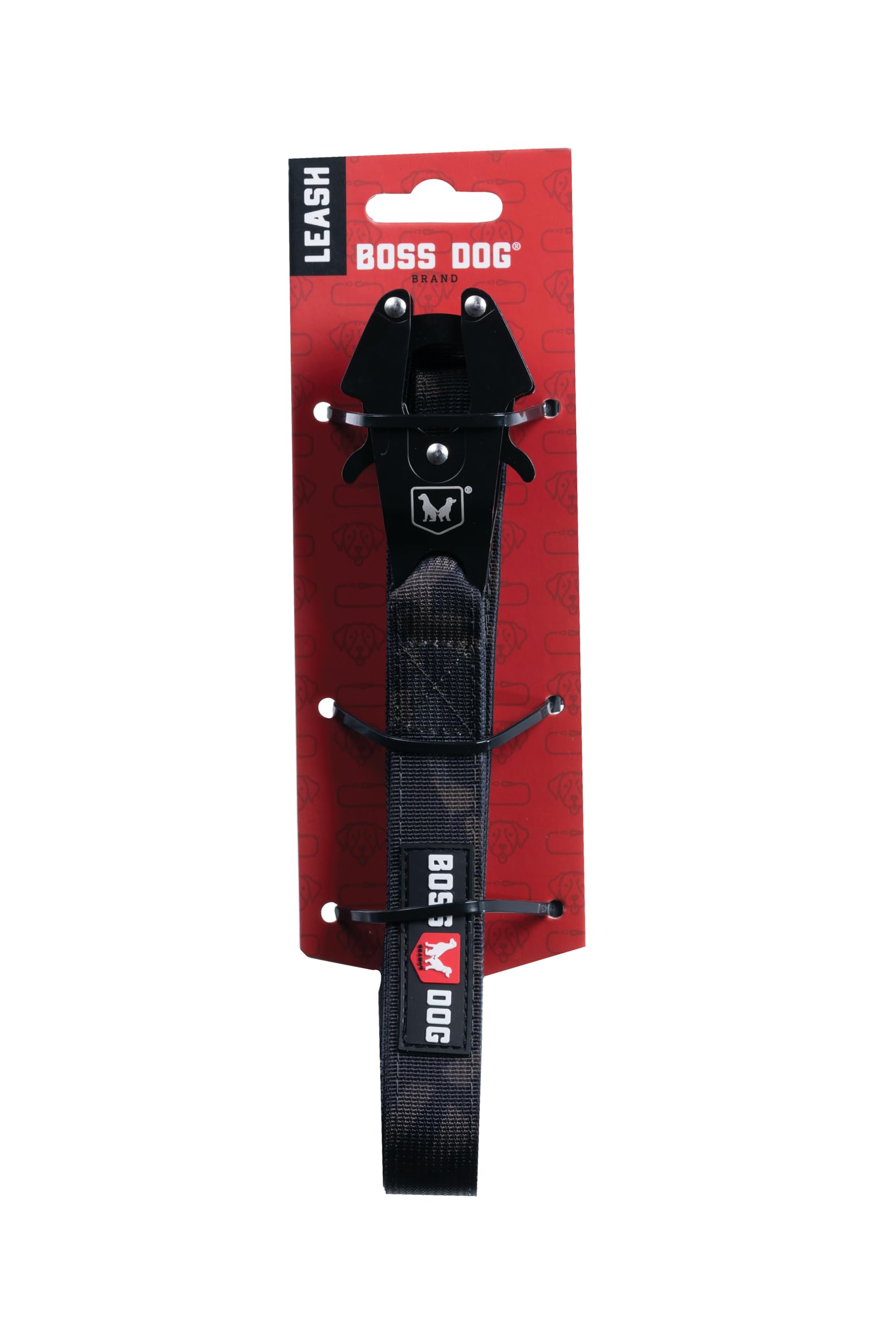 Boss Dog Tactical Leash, Black Camo, 4 Ft