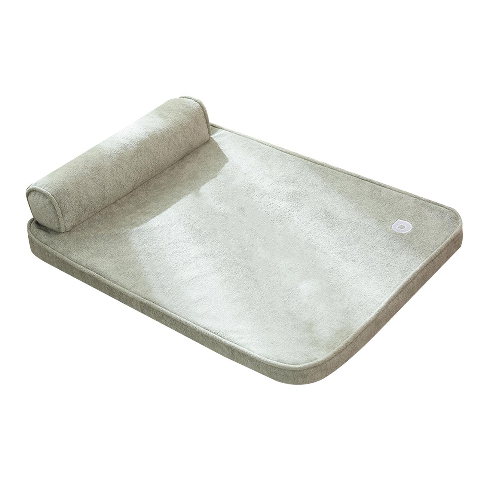 bnf Dog Bed for Indoor with Removable Washable Cover Splashproof Non Slip Bottom Gray|Pet Supplies|Dog Supplies|Beds