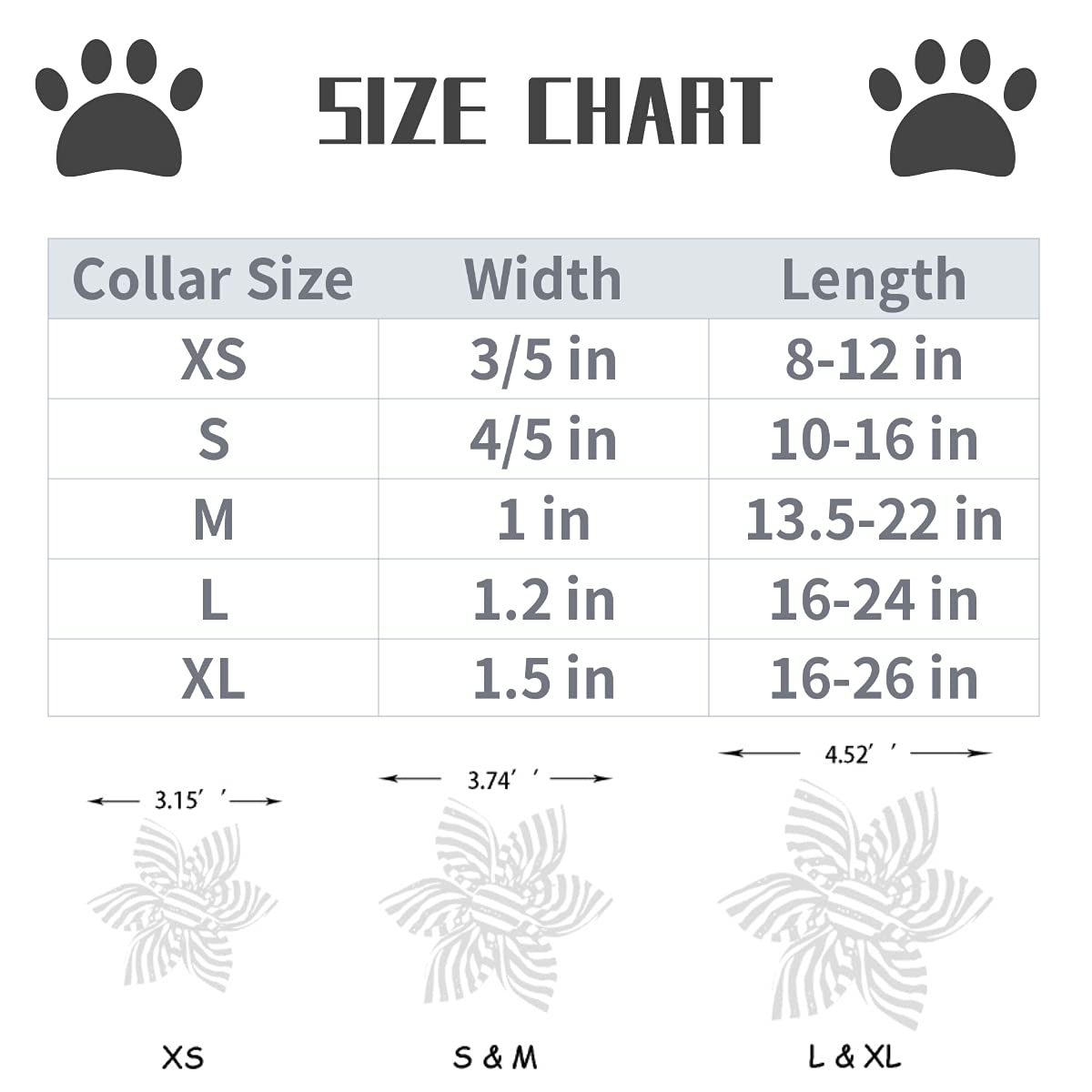 Lionet Paws Dog Collar With Flower, Soft And Comfortable, Adjustable Collar For Medium Dogs Girl, Neck 13.5-22 Inches
