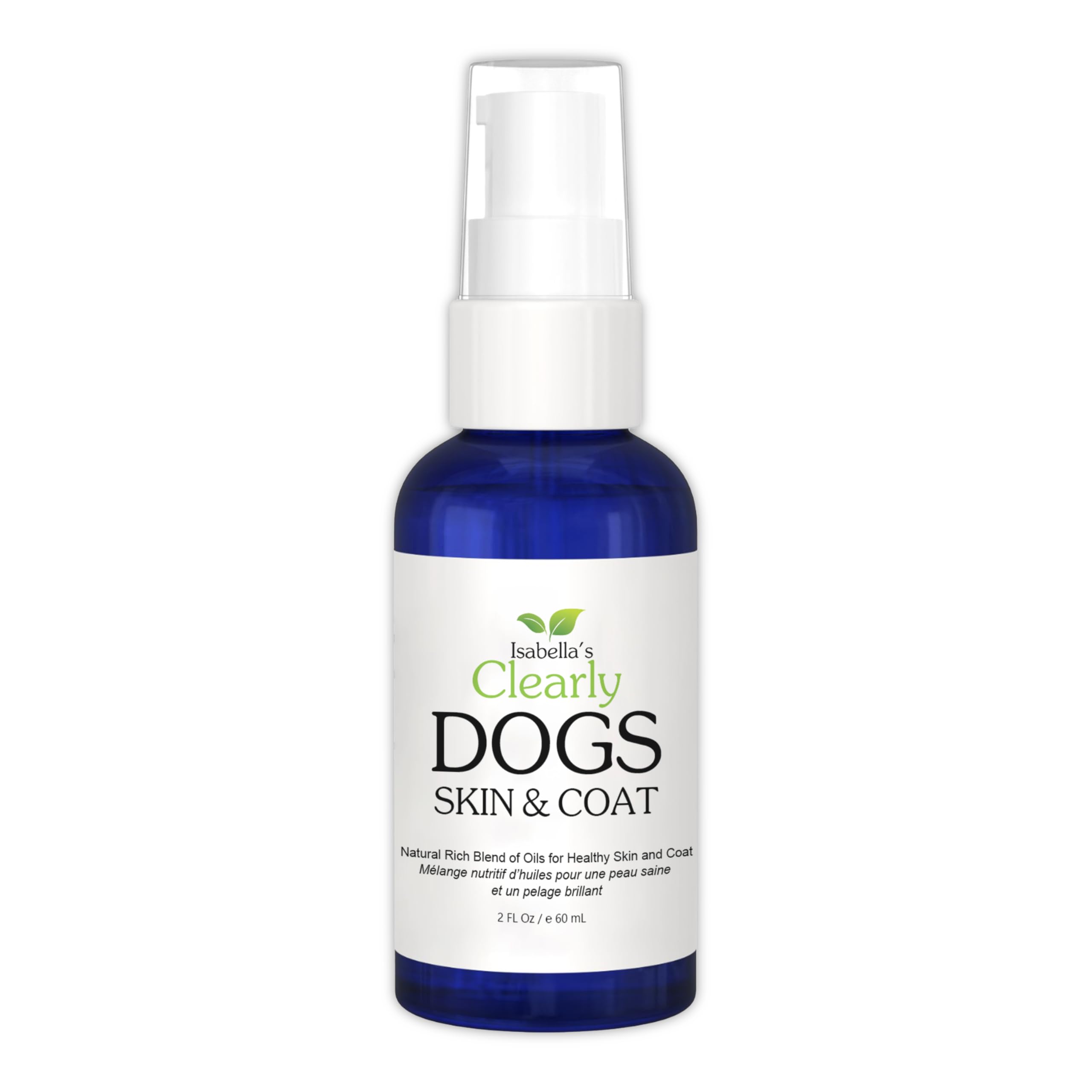 Natural Skin & Coat Oil for Dogs - Coconut, Olive & Almond Oil Dog Moisturizer for Dry, Itchy Skin & Dull Coats | Adds Shine, So