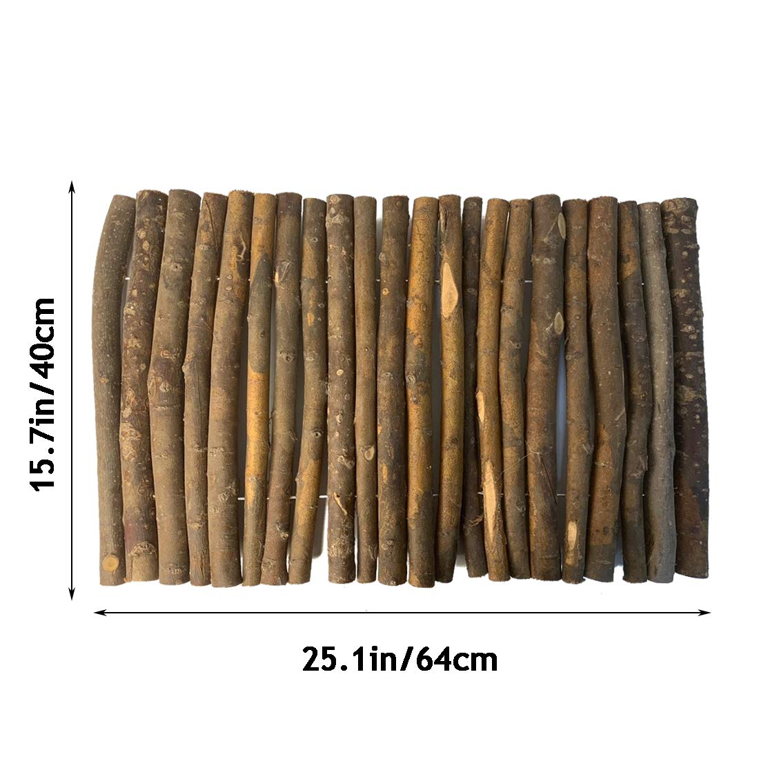 Hamiledyi Bunny Extra Large Ladder, Wooden Diy Toy Rodents Chewing & Climbing Bridge Chinchillas Cage Tunnel/Hideout/Hut/Ramp/Divider For Small Animal Guinea Pig Rat Squirrel