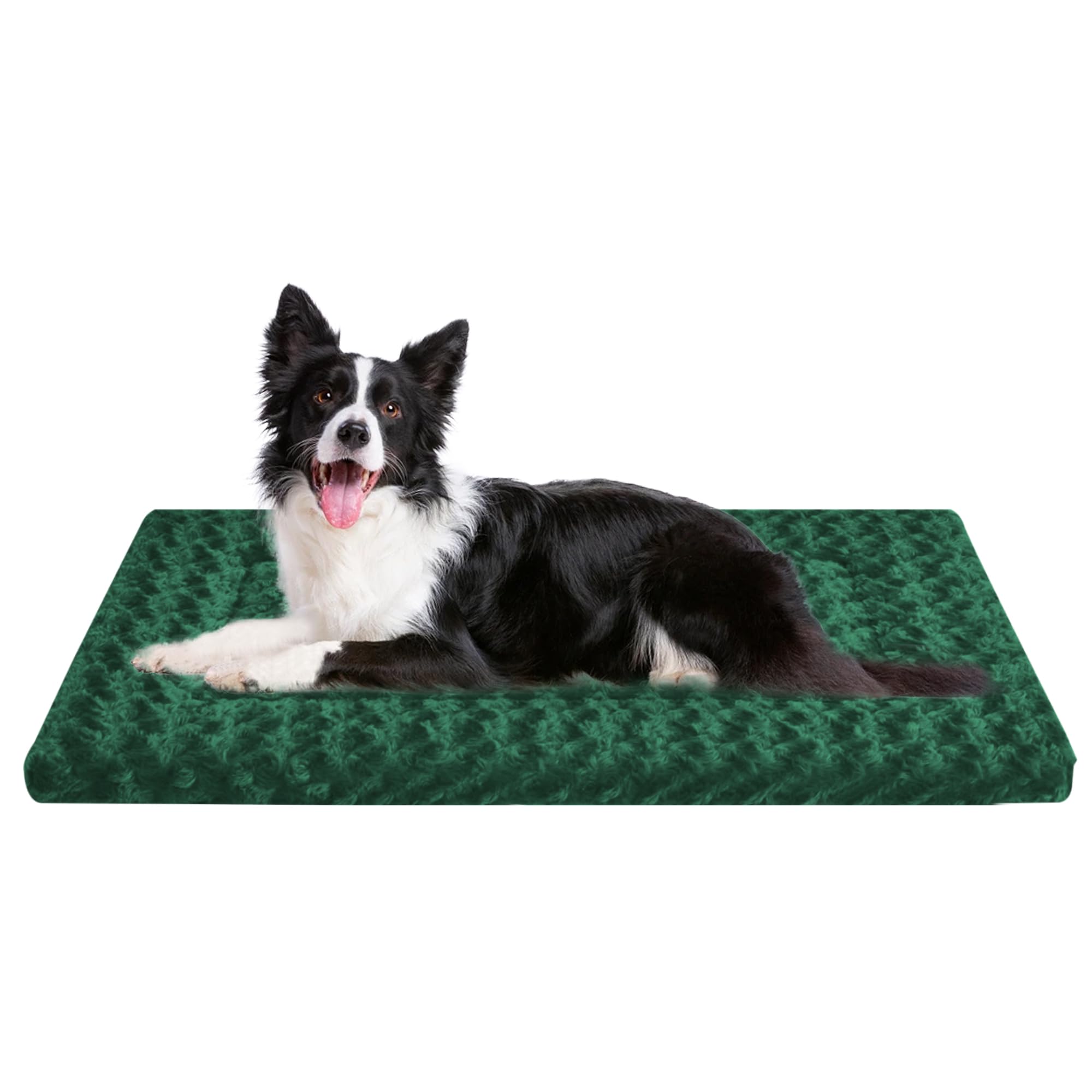 Large Dog Pads For Crates - Rectangular, 36X24 Inch Waterproof Bed With Anti-Slip Bottom, Home Or Travel, Chew Resistant And Ult