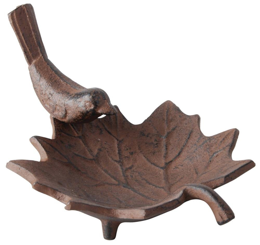 Esschert Design FB152 Cast Iron Birdbath, Small , Brown , 3.5H