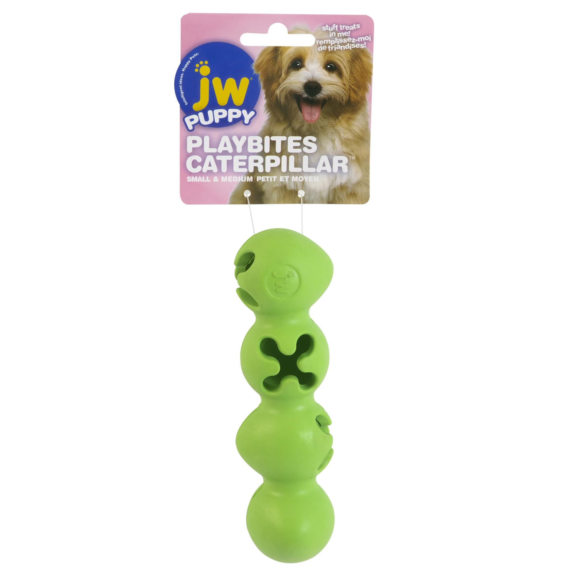 JW Playbites Caterpillar Treat Dispenser Toy