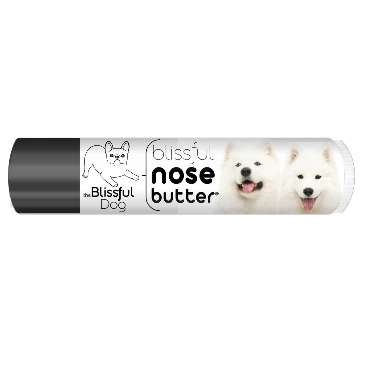 The Blissful Dog Samoyed Unscented Nose Butter - Dog Nose Butter, 0.15 Ounce