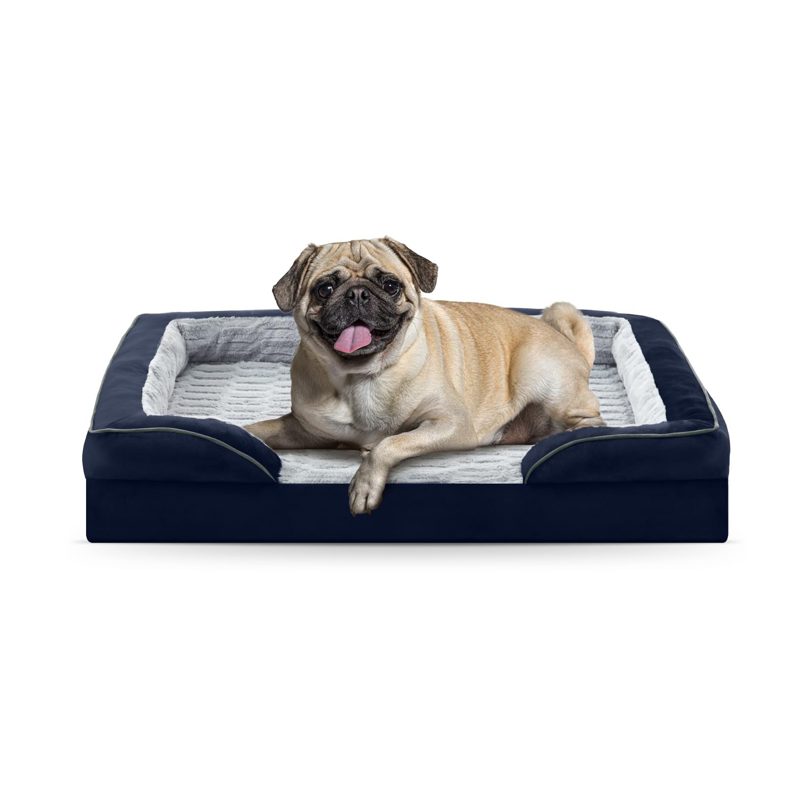 FURTIME Orthopedic Dog Bed for Small Dogs - Waterproof Dog Sofa Beds Small, Supportive Foam Pet Couch Bed with Removable Washabl