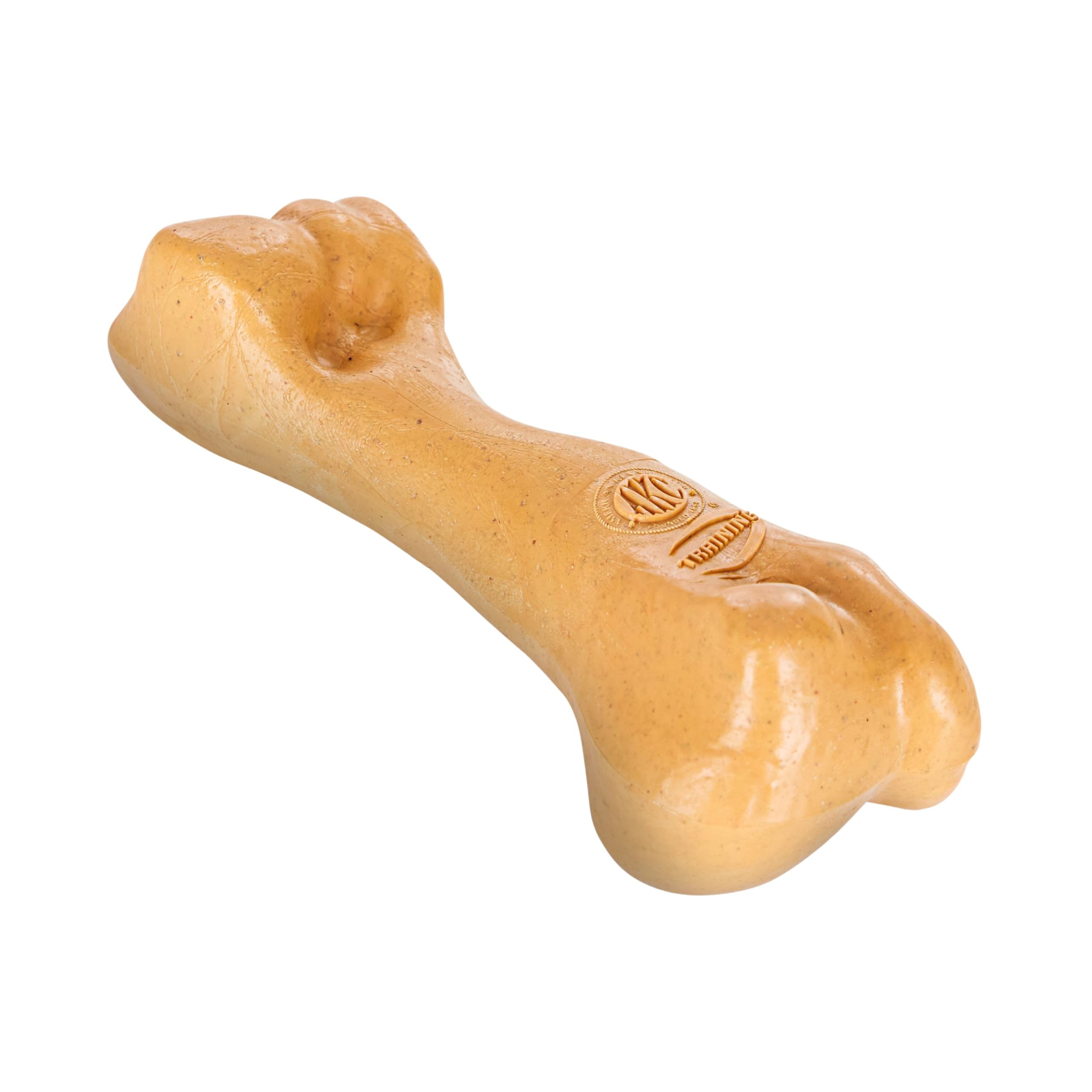 American Kennel Club Akc Training Wood-Infused Dog Chew Toy - Moderate Chewers, Durable & Long-Lasting, Beef Scented, Supports D