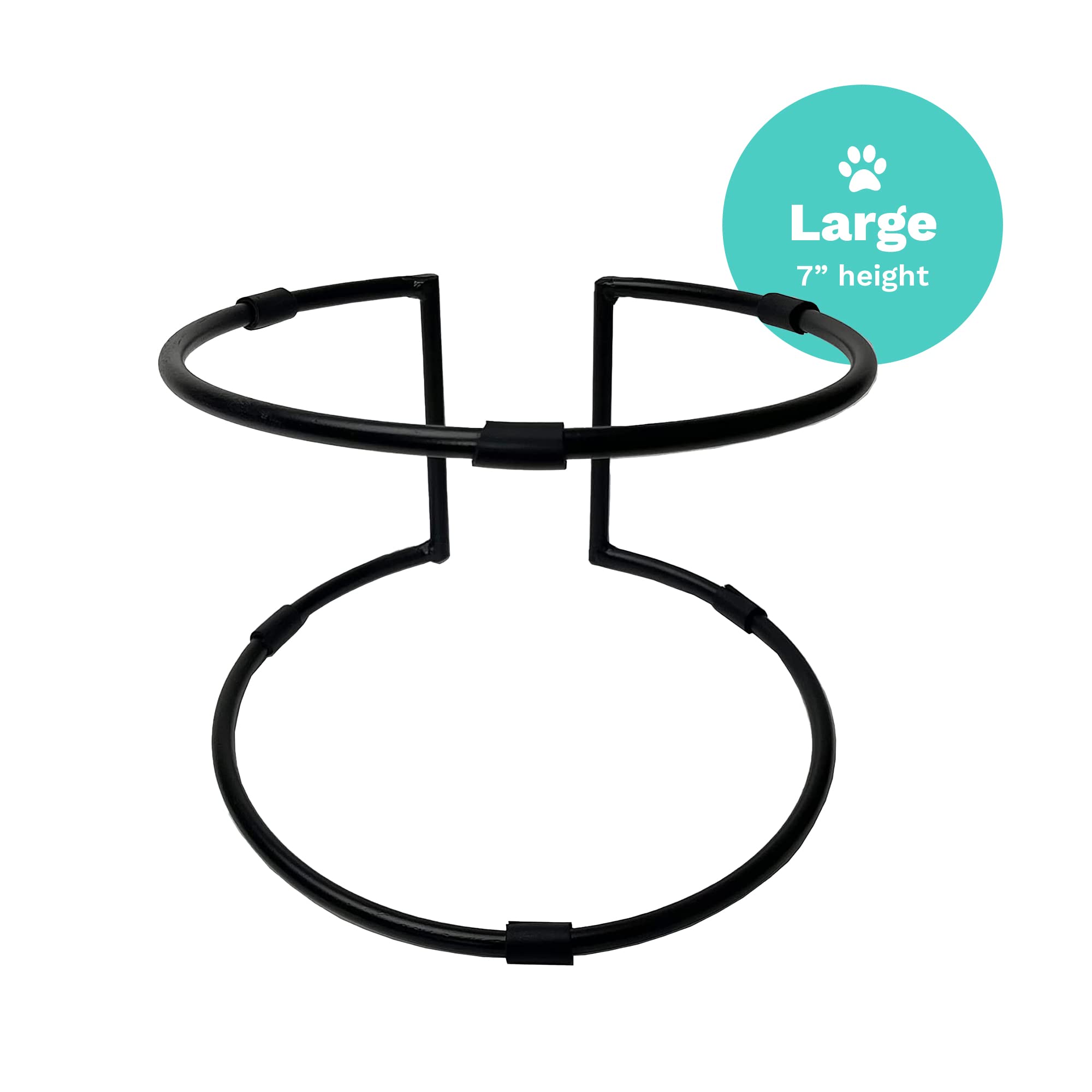Enhanced Pet Bowl Stand - New Anti-Skid Feature - Dog And Cat Bowl Stand Exclusively For Use With The Corresponing Size Enhanced