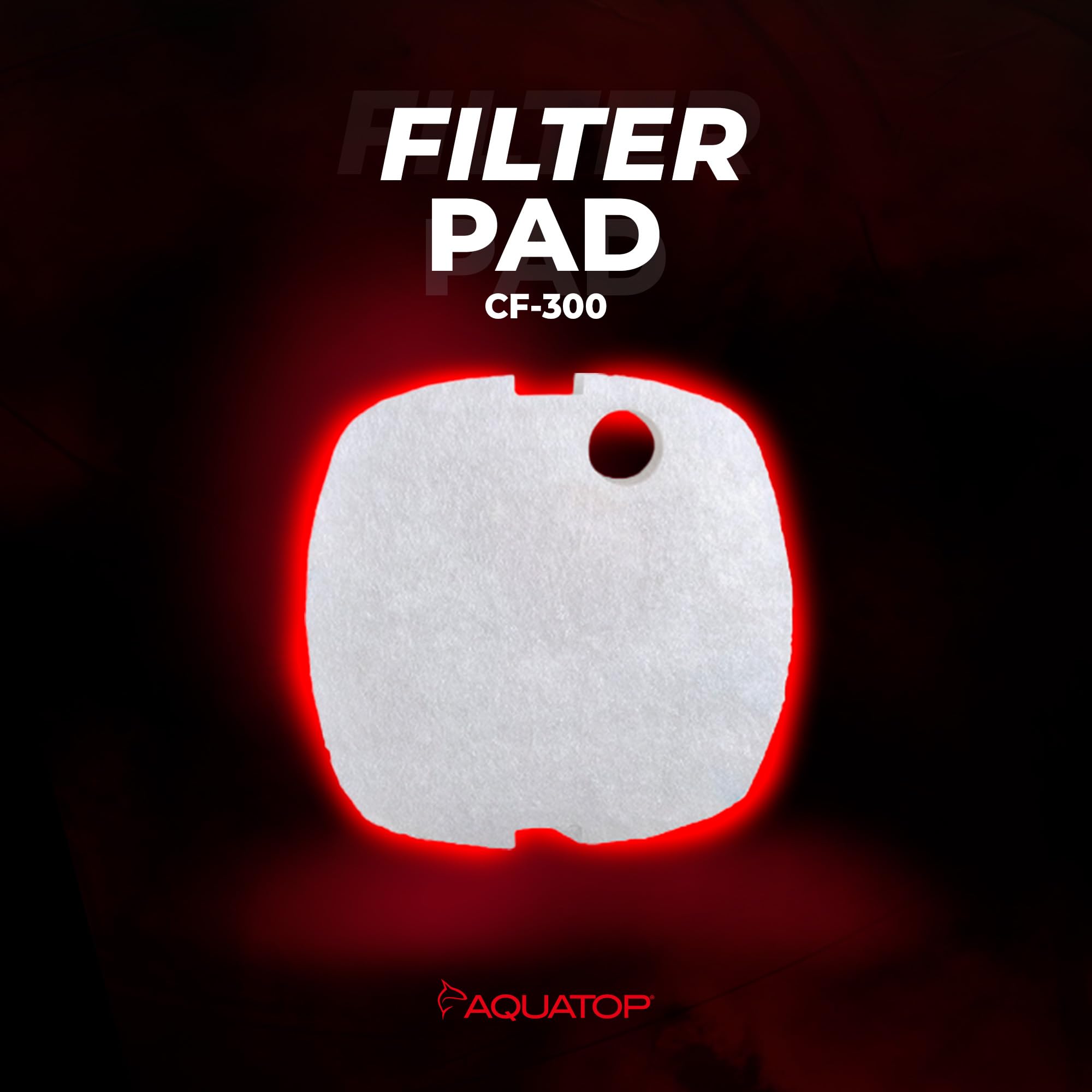 Aquatop Replacement Fine Filter Pad For Cf-300 Canister