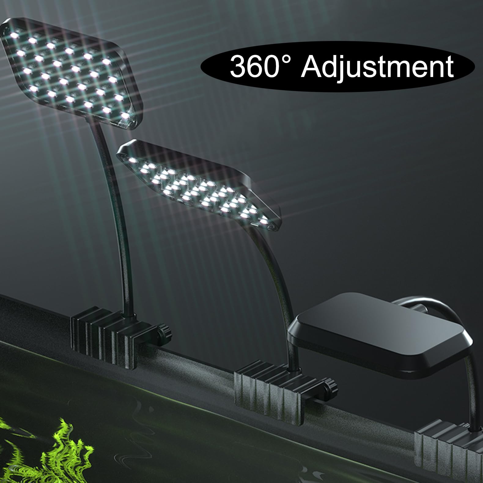 Carefree Fish Aquarium LED Light RA 92 USB 5V Fish Tank Clip Light 5730 13W