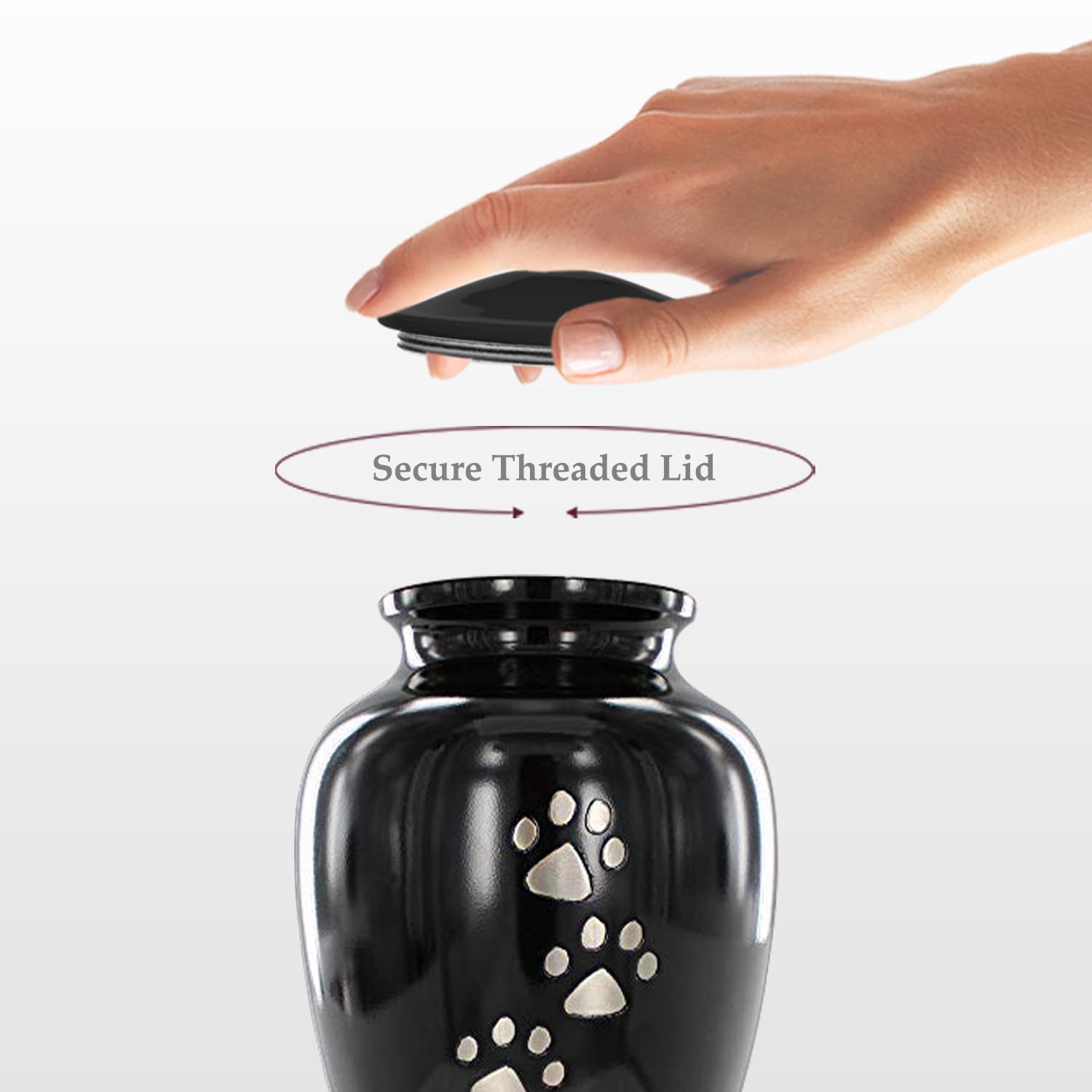 Trupoint Memorials Pet Urn For Dogs And Cats Ashes - A Loving Resting Place For Your Special Pet, Cat And Dog Urns For Ashes, Pet Cremation Urns – Gold, Small Pets Up To 17 Lbs