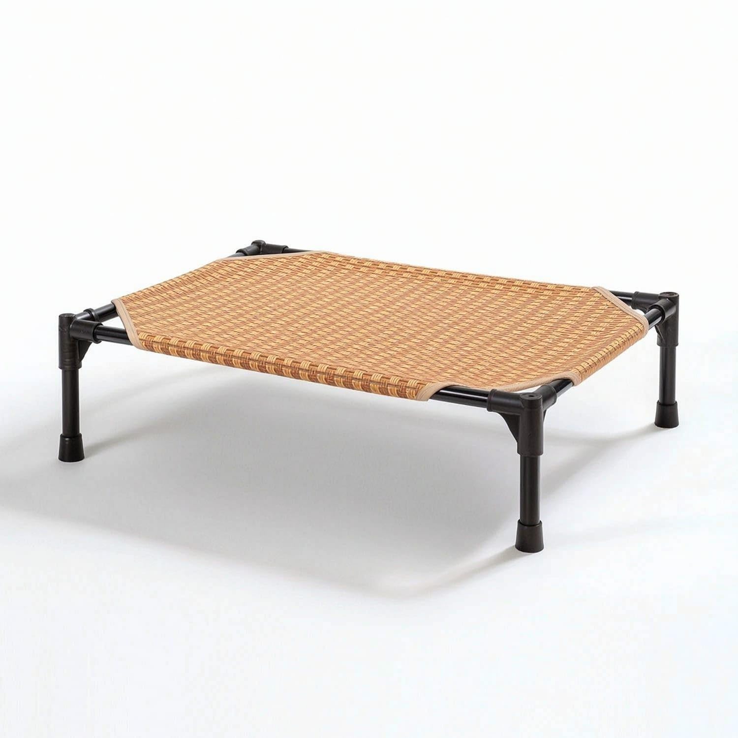 STYLEHEAVEN Breathable Pet Cot with Cooling Mat LowHeight Raised Pet Cot Lightweight Elevated Dog Bed Sturdy for Dogs, Cats, Yo