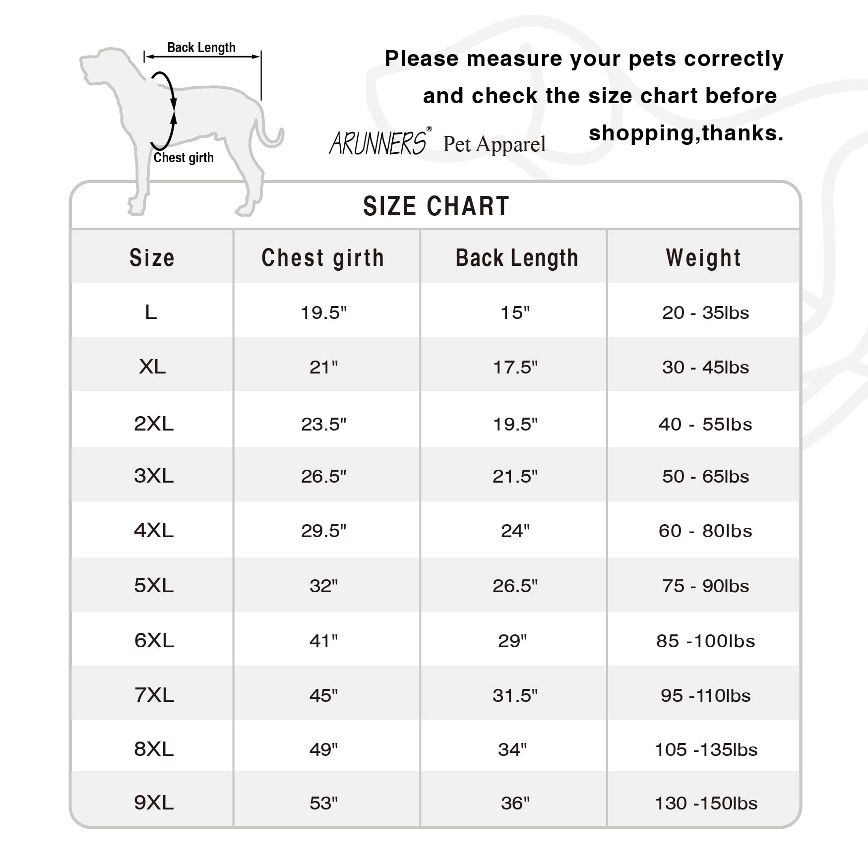 Arunners Extra Large Dog Clothes Hoodies Zip Up Sweaters For Big Dogs Labrador German Shepherd Blue 3Xl