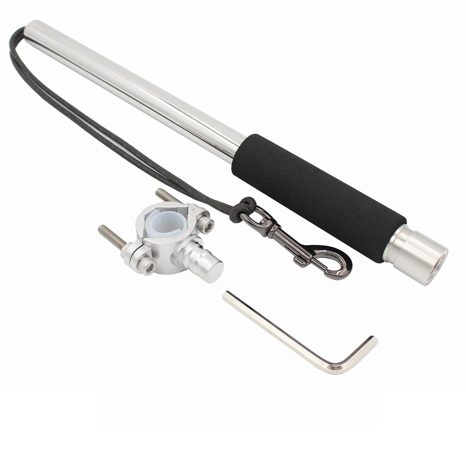 Dog Bike Leash Attachment Quick Release Hands Free Leash Bicycle Dog Exerciser Impact Absorbing System 550-Lbs Pull Strength Par