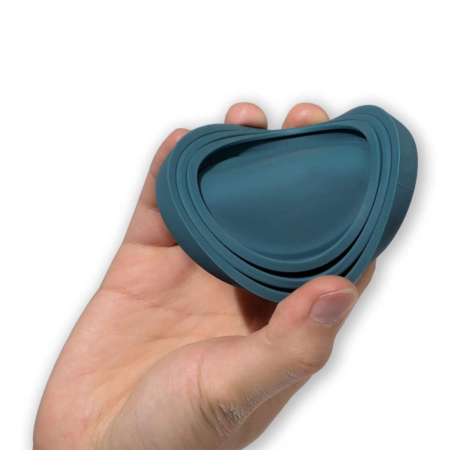 OHMO 3 Pack Dog Food Can Lids, (3, 12, 14oz etc.) Universal Size Silicone Covers for Cat and Dog Food, Dark Blue