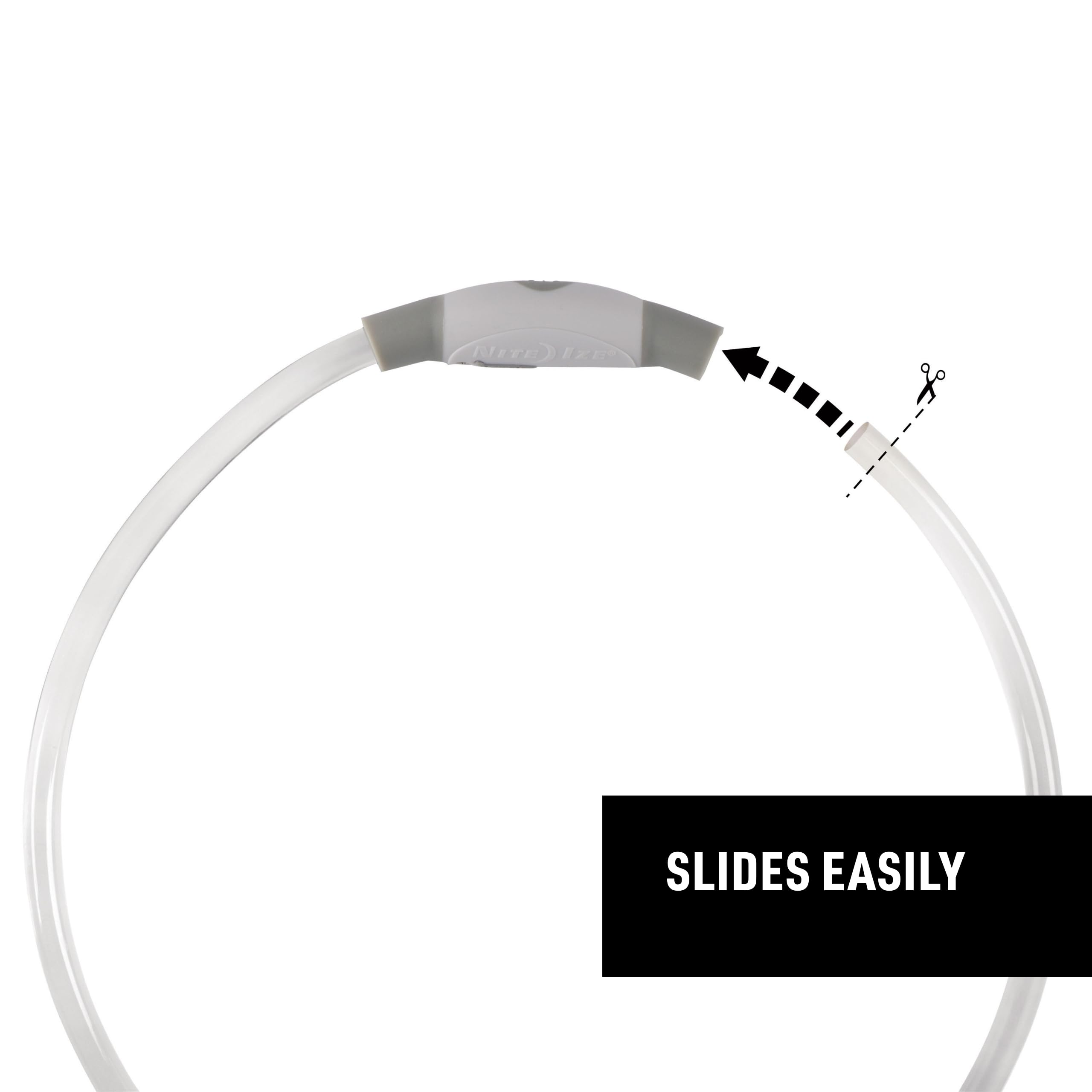 Nite Ize Nitehowl Rechargeable Led Safety Necklace - Adjustable Led Light Dog Necklace - Rechargeable Dog Collar Light For Night Safety - Dog Accessories For Collars - Multicolor