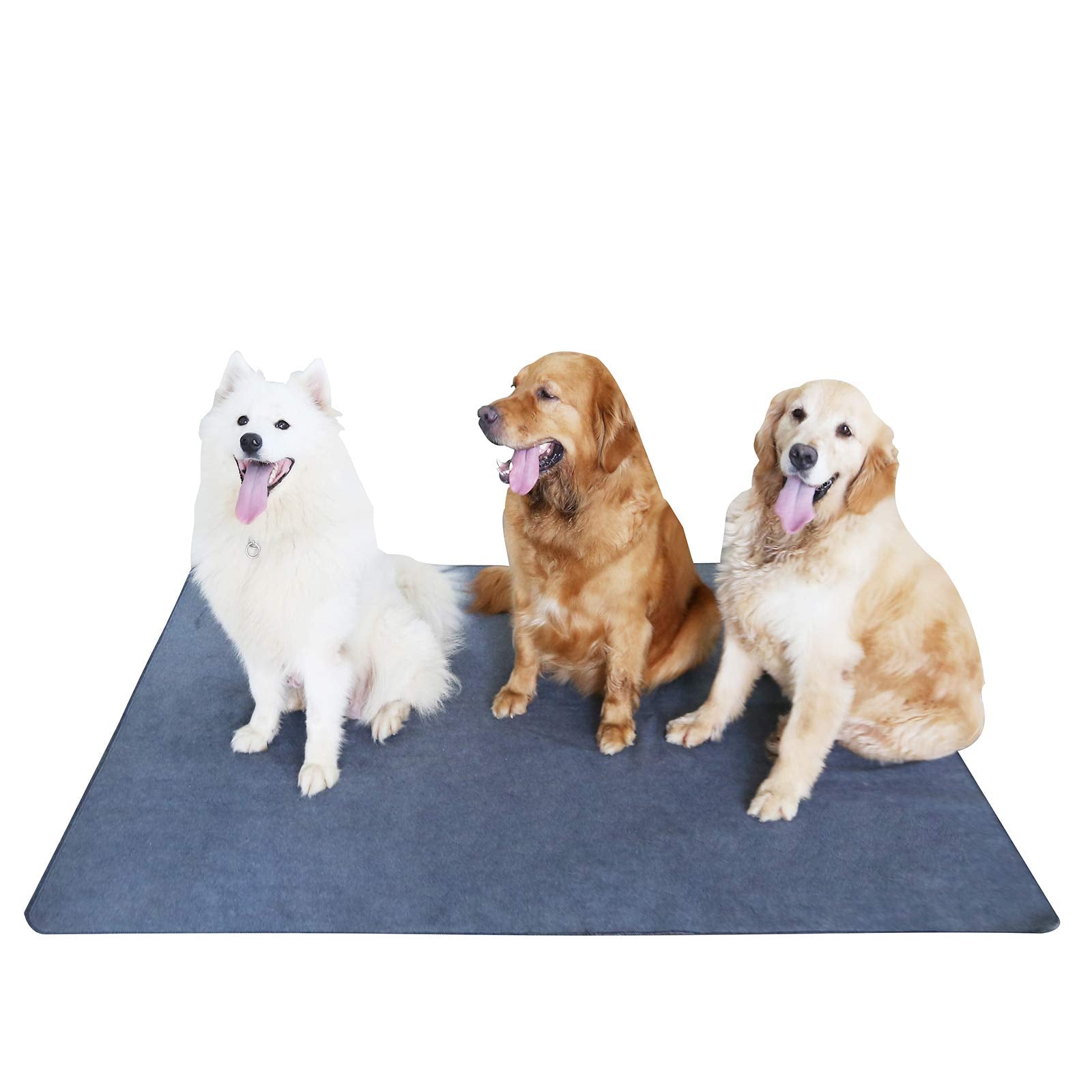 Peepeego Non-Slip Dog Pad 65 X 48, Washable Puppy Pads With Fast Absorbent, Waterproof For Training, Whelping For Puppy Playpen