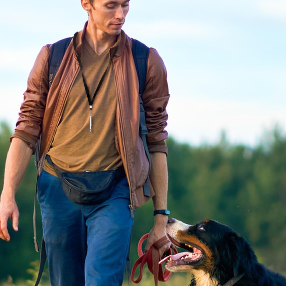 Lyflux 3 Pcs Dog Whistle, Dog Whistle To Stop Barking, Dog Whistle To Make Dogs Come To You, Dog Whistle Training, Dog Whistle T