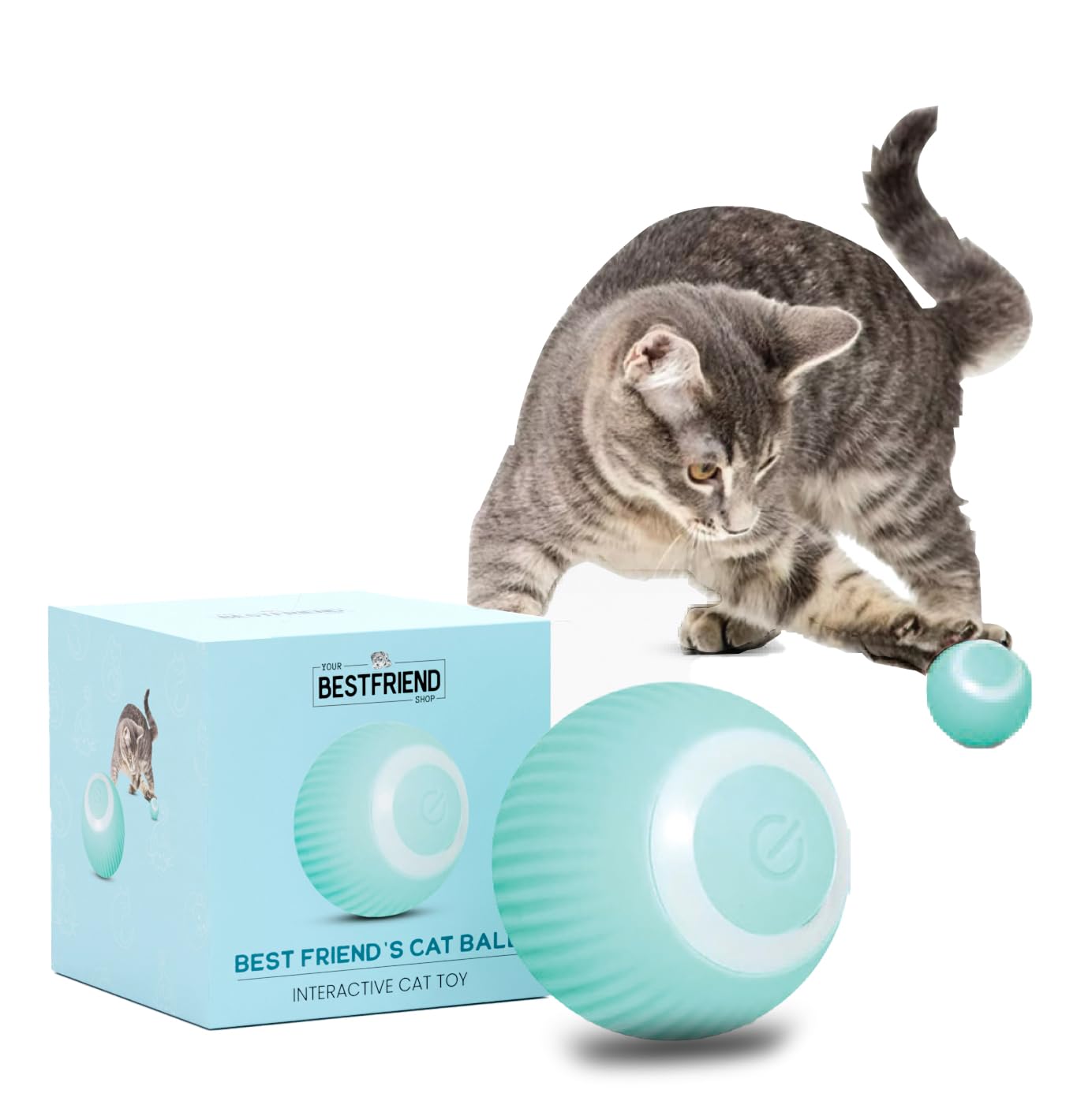 Interactive Ball For Cats | Interactive Cat Toy | Interactive Cat Toys | Cat Toy Moves Alone | Moving Cat Toy | Cat Brinquedo | 