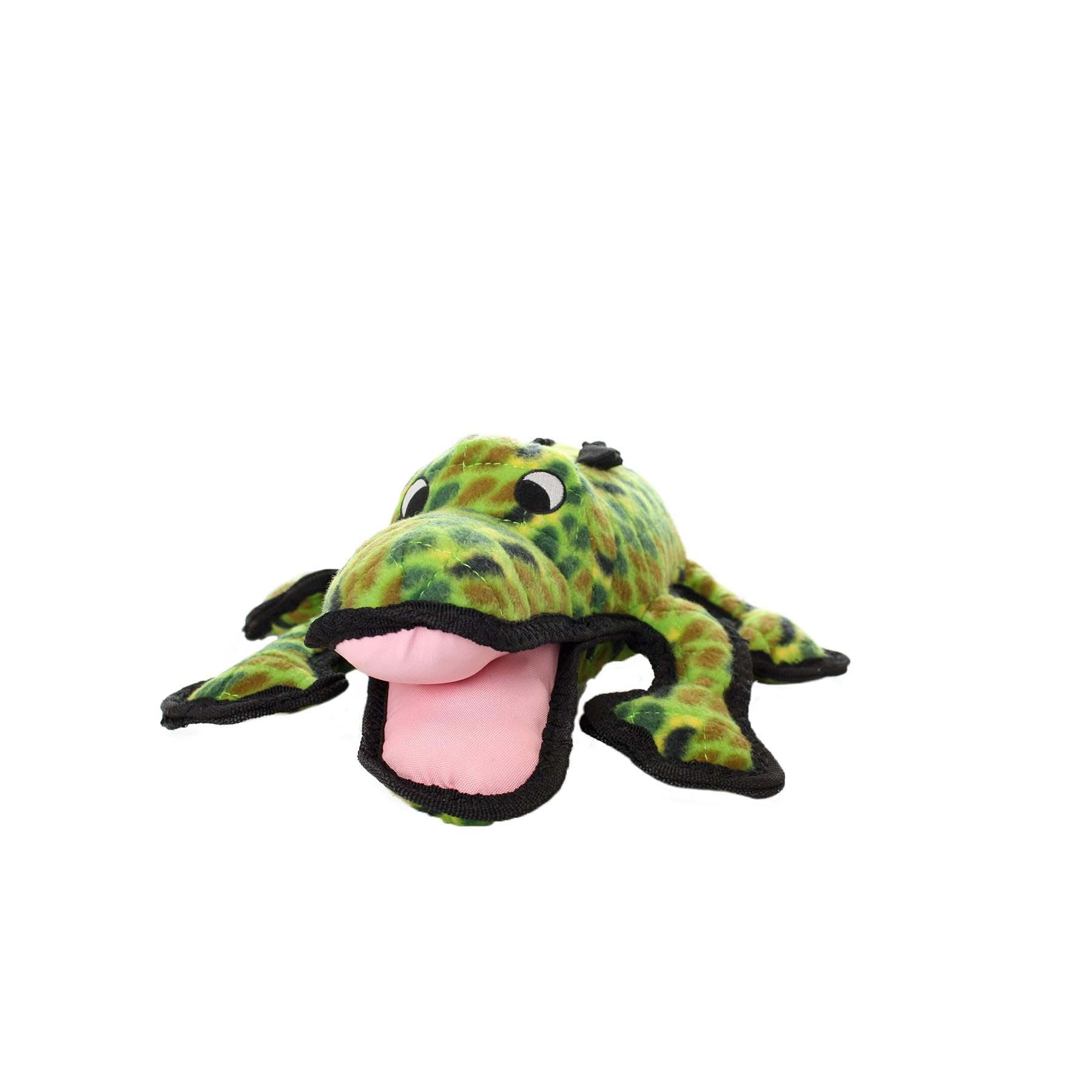 Tuffy - World'S Tuffest Soft Dog Toy - Ocean Alligator-Squeakers - Multiple Layers. Made Durable, Strong & Tough. Interactive Play (Tug, Toss & Fetch). Machine Washable & Floats. (Regular)