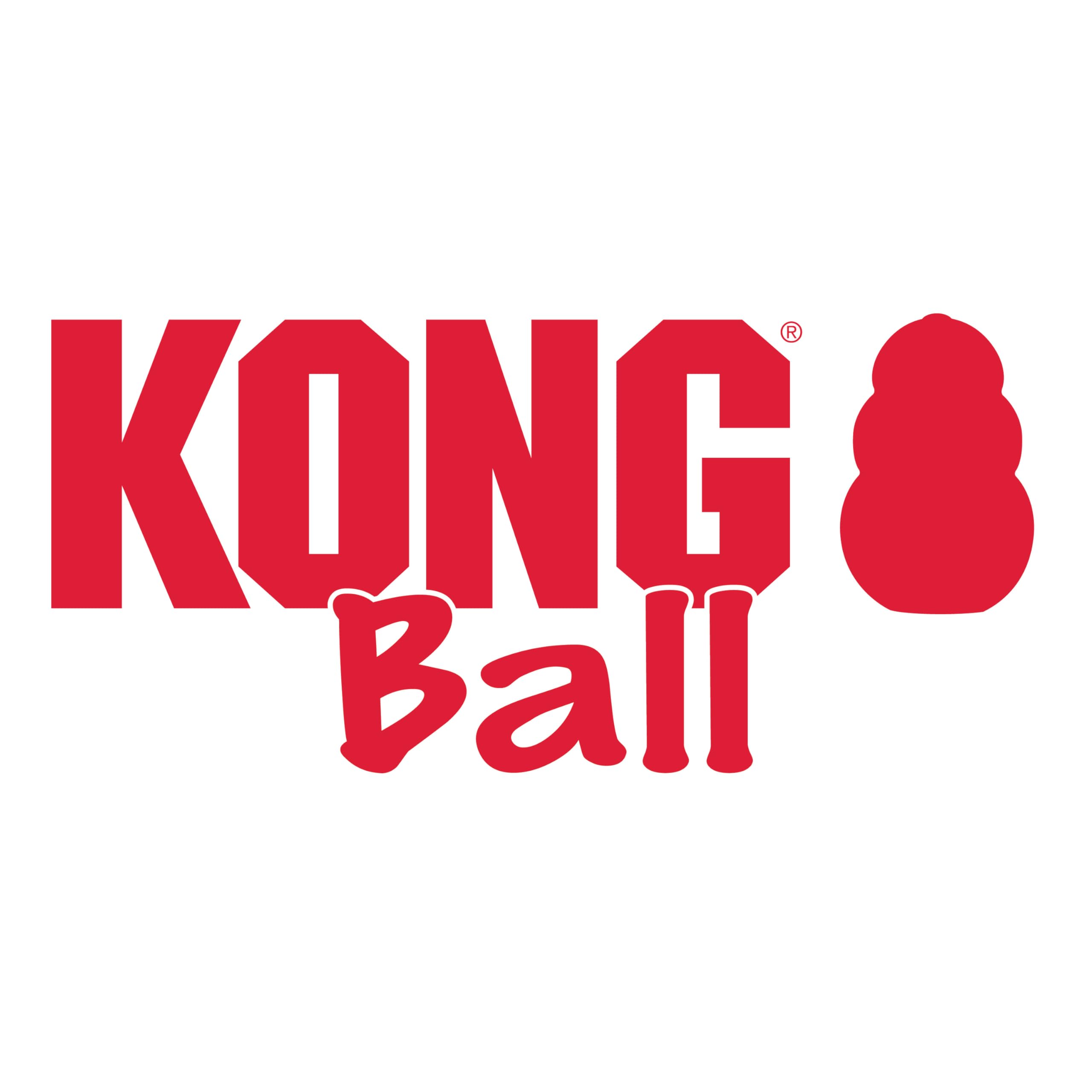 Kong Ball With Hole - Durable Dog Fetch Toy For Training, Interactive Playtime & More - Classic Kong Natural Rubber Ball - Red - For Small Dogs
