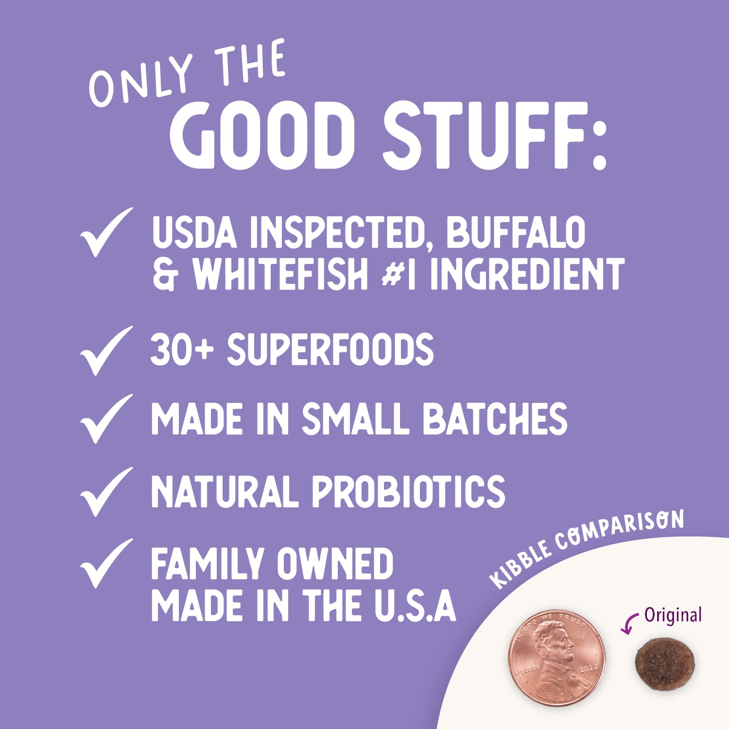 Health Extension Grain Free Buffalo & Whitefish Dry Dog Food (23.5 lb / 10.43 kg) - Whole Foods Ingredients Formula with Omega 3