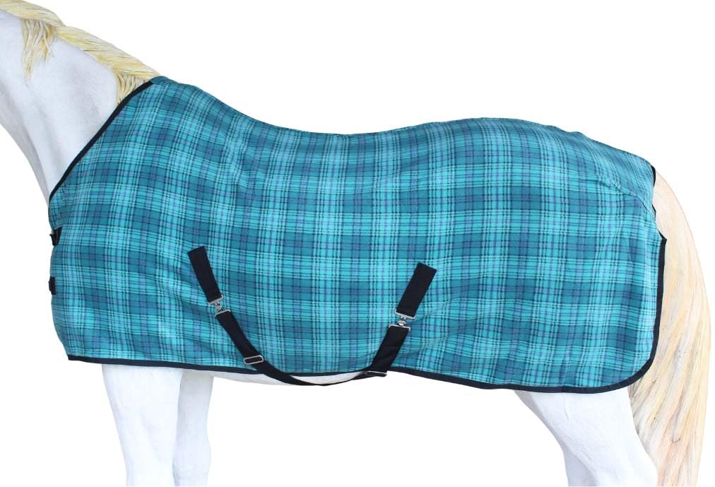 66'' Horse Polar Soft Fleece Cooler Liner Exercise Blanket Wicks Moisture 43Ee07
