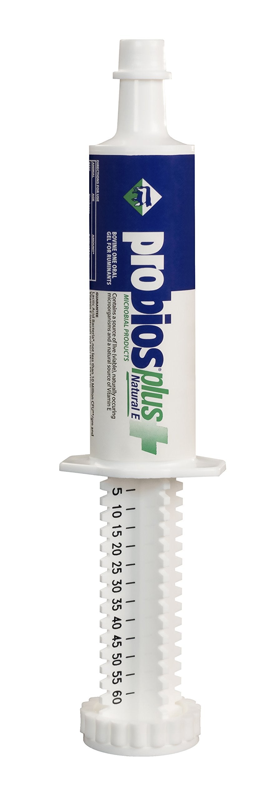Probios Bovine One Oral Gel for Ruminants Plus Natural E Tube, 60cc