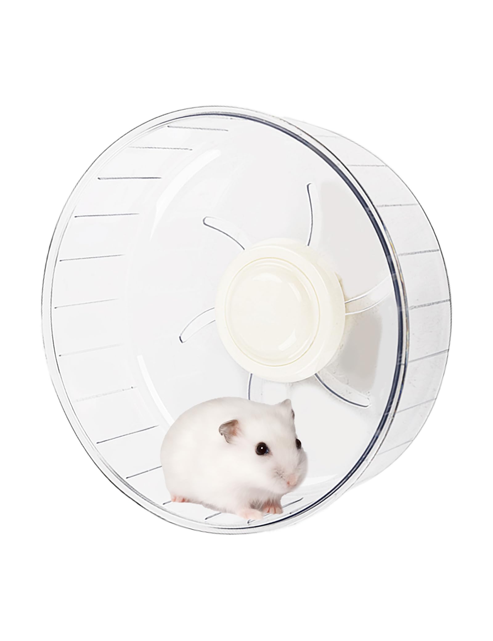 Sirvarni Super-Silent Hamster Exercise Wheel - Hamster Toys Cages Accessories 6.3 Inch Running Spinner Quite Runner For Small An