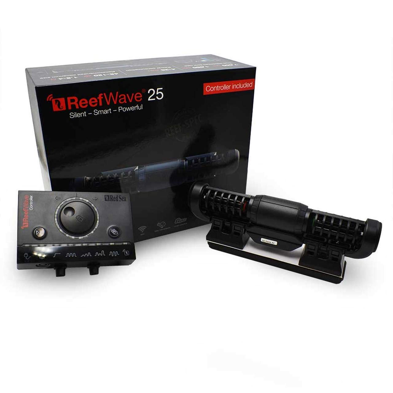 Red Sea ReefWave 25 Gyre Aquarium Water Flow Wave Pump | ReefBeat App Controlled Customized for Aquarium Fish Tank for Saltwater