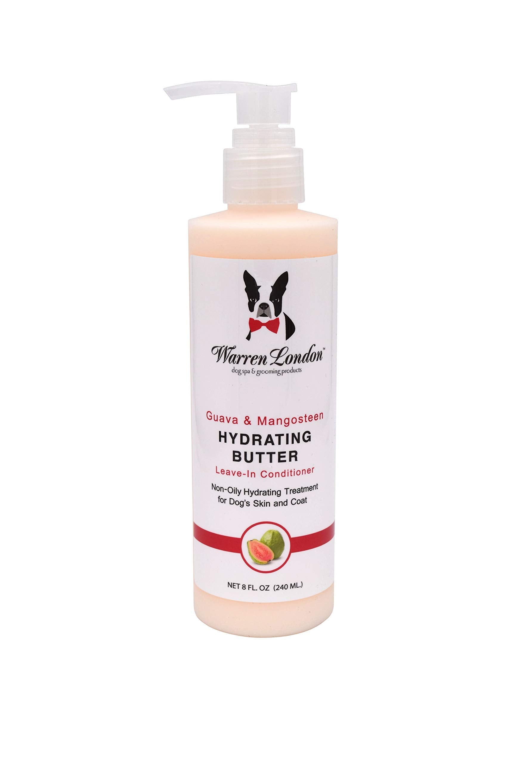 Warren London Hydrating Butter Leave In Pet Conditioner For Dogs | Lotion Skin And Coat Aloe Puppy & Dog Hair Detangler, Dry Ski